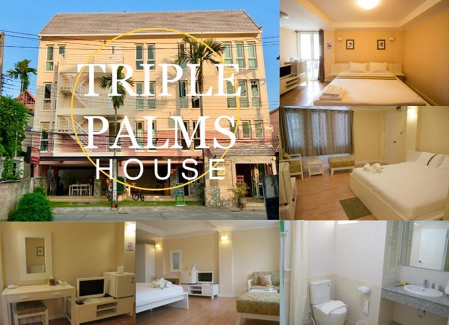 Triple Palms House Hotell Chiang Mai Exteriör bild